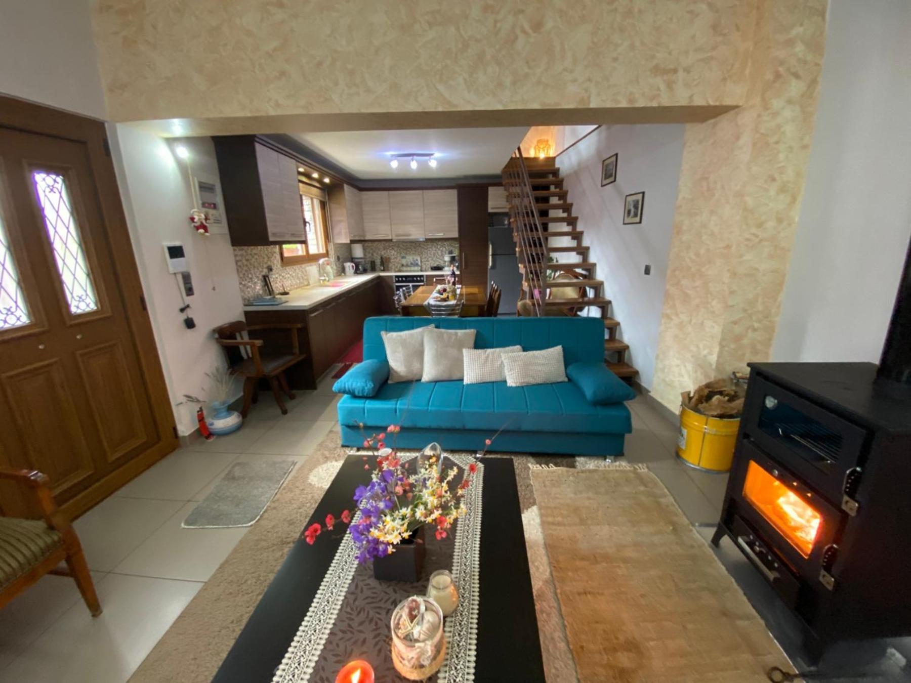 "The Stone" Apartment Agios Vlasios  Bagian luar foto