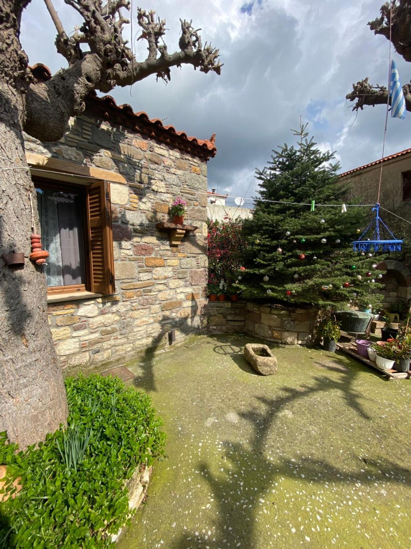 "The Stone" Apartment Agios Vlasios  Bagian luar foto