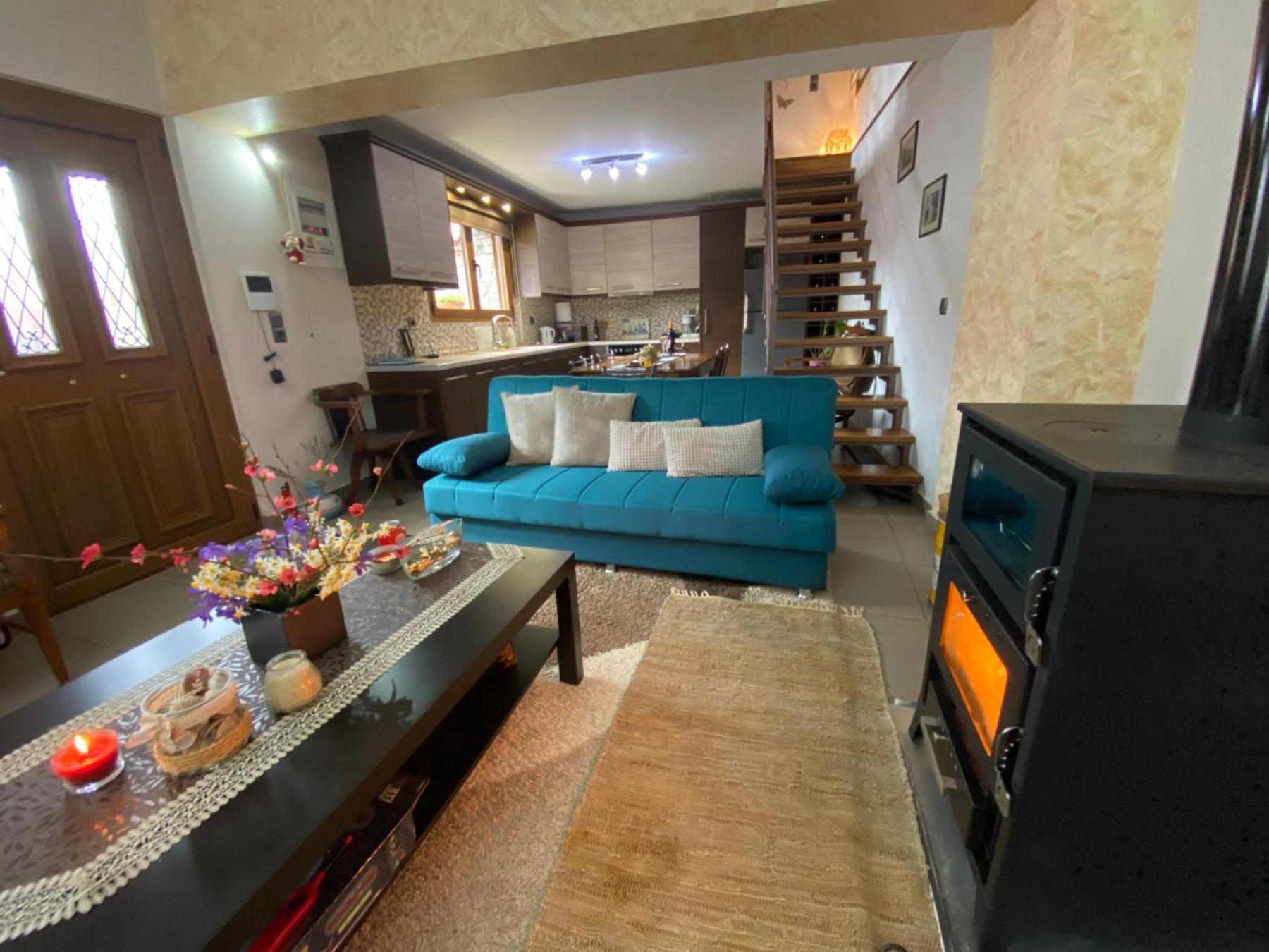"The Stone" Apartment Agios Vlasios  Bagian luar foto